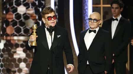 Elton John an Bernie Taupin won the award for best original song in a motion picture